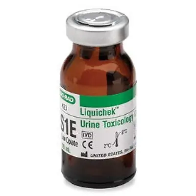Bio-Rad Laboratories - 423 Control Liquichek™ Urine Toxicology Level S1E Low Opiate 10 X 10 mL
