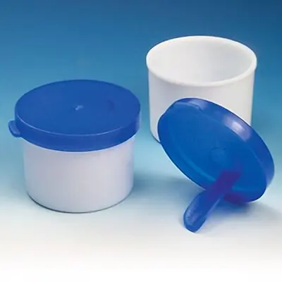 Globe Scientific - 109224 Stool Specimen Container 20 mL (0.67 oz.) Snap-On Lid Unprinted NonSterile