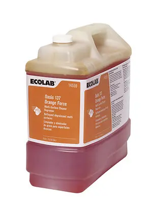 Ecolab - 6114559 Oasis® 137 Orange Force™ Surface Cleaner / Degreaser