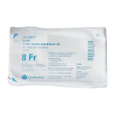 Sun Med - 4897T AirLife® Cath-N-Glove® Suction Catheter Kit