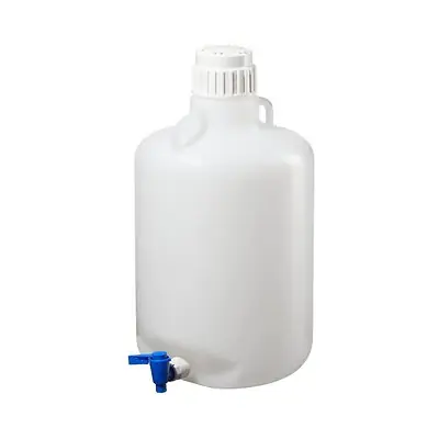 Thermo Scientific - 2318-0050 Carboy with Spigot Nalgene™ Round LDPE / Polypropylene 20 Liter