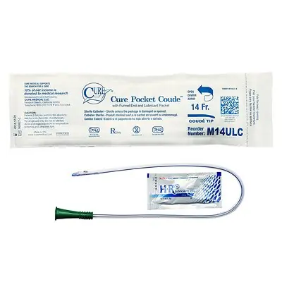 ConvaTec - M14ULC Cure Pocket Cath® Urethral Catheter