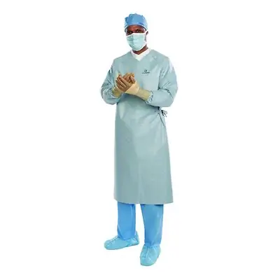 O&M Halyard Inc - 44677 Aero Chrome Surgical Gown with Towel