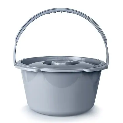 McKesson Brand - 146-11106 McKesson Commode Bucket With Metal Handle And Cover