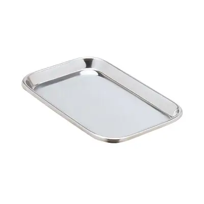 Integra Lifesciences - 3-934 Instrument Tray Miltex® Rolled Edge Stainless Steel 23/32 X 6-1/2 X 10 Inch