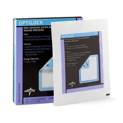 Medline - MSC6455EP Optilock Nonadhesive Dressing