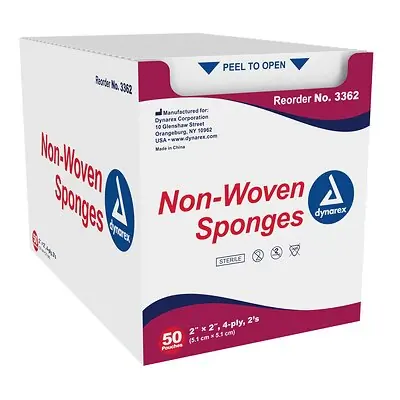 Dynarex - 3362 dynarex® Sterile Nonwoven Sponge