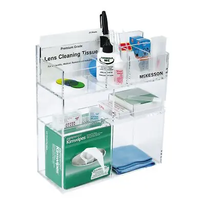 McKesson Brand - 3126 Bin Clear Acrylic 10.5 X 4.5 X 12 Inch