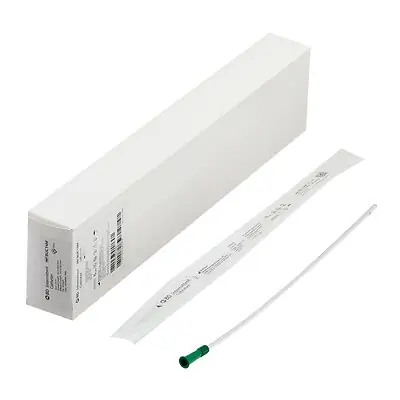 Bard - BUC14M Urethral Catheter BD™ Straight Tip Uncoated PVC 14 Fr. 16 Inch Length