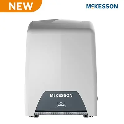 McKesson Brand - FS-HWUNMANWHITE Paper Towel Dispenser McKesson Wall Mount Hardwound Paper Towel
