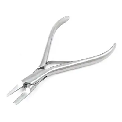 Sklar - 941-1260 Ingrown ToeNail Forceps Econo Sterile™ 5 Inch Length Floor / Office Grade Pakistani Stainless Steel Sterile NonLocking Plier Handle STraight English Anvil Tips