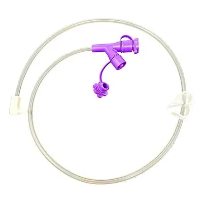 Vesco Medical - VED-1001 Enteral Feeding Extension Set Vesco 24 Inch