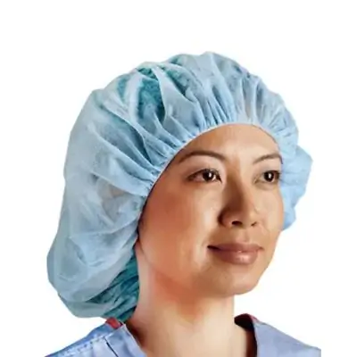 Cardinal - B24HD Cardinal Health Blue Bouffant Cap