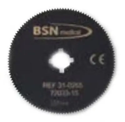 BSN Medical - 4183-114 Cast Cutting Blade Power Blade™ 2 Inch Diameter Stainless Steel