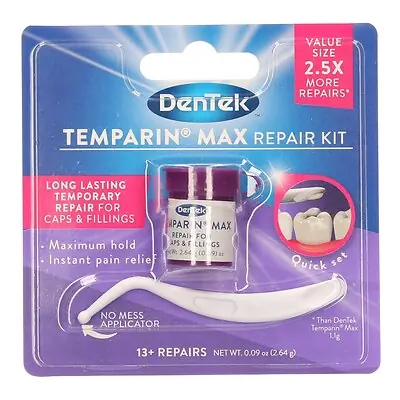 Med Tech Products - 04770100123 DenTek® Temparin® Max Repair Kit