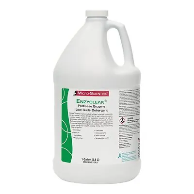 Micro Scientific Industries - EBL1 Enzymatic Instrument Detergent Enzyclean® Liquid Concentrate 1 gal. Jug Fresh Scent