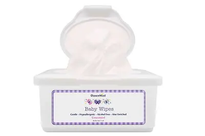 Donovan Industries - BWU4340 DawnMist® Unscented Baby Wipes
