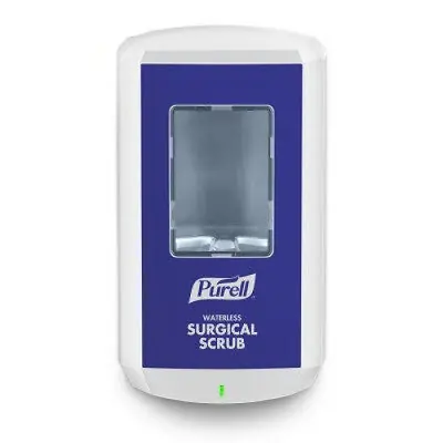 GOJO - 7810-01 Surgical Scrub Dispenser Purell® CS8 White ABS Plastic Touch Free 1200 mL Wall Mount