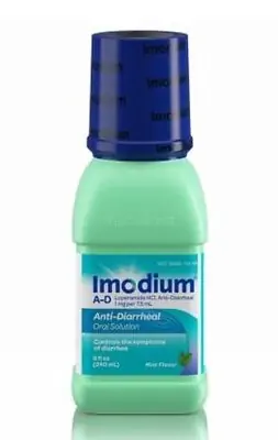 J & J Sales - 30045013408 Imodium® A-D Loperamide HCl 1 mg Anti-Diarrheal Oral Solution Mint