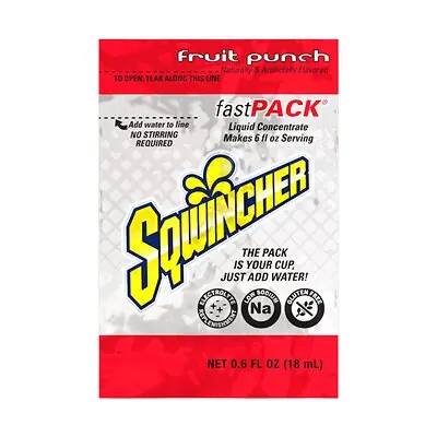 Kent Precision Foods - 159015305 Sqwincher® Fast Pack® Fruit Punch Liquid Concentrate