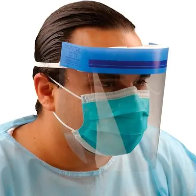 SPS Medical Supply - GCSS CrossTex® Wraparound Face Shield