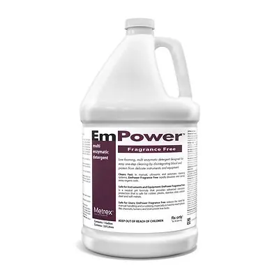 Metrex Research - 10-4400 EmPower® Fragrance Free Dual Enzymatic Instrument Detergent / Presoak
