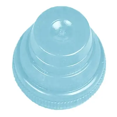 Globe Scientific - 5529 Tube Closure Globe® Scientific Plug Cap Universal 10 to 16 mm Diameter NonSterile Light Blue
