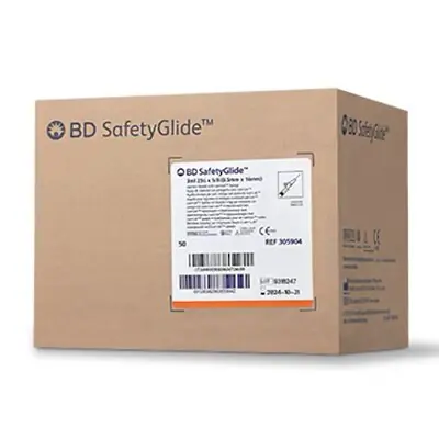BD - 305904 SafetyGlide™ Syringe with Hypodermic Needle