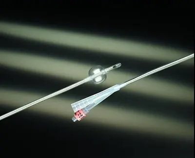 Bard - 0172L16 Foley Catheter Lubri-Sil™ 2-Way Council Tip 5 cc Balloon 16 Fr. Hydrogel Coated Silicone
