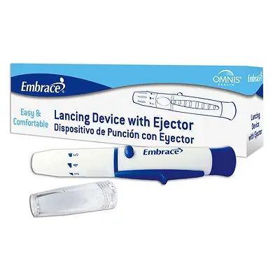 Omnis Health - APX02AB0122 Embrace® Lancing Device with Ejector