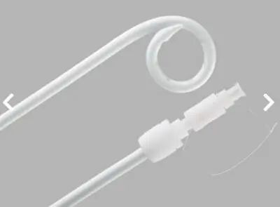 Cook Medical - G09768 Multipurpose Drainage Catheter 14 Fr. Mac-Loc Locking Loop Straight Style 45 cm Length