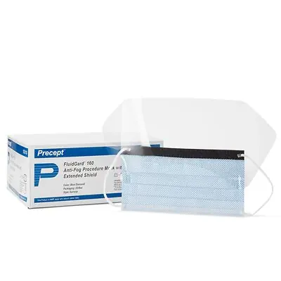 Aspen Surgical Products - 15310 Fluidgard®160 Procedure Mask with Eye Shield