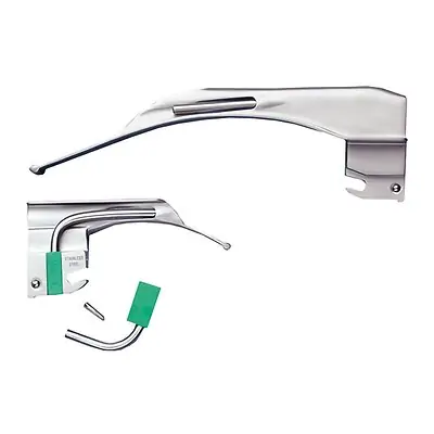 McKesson Brand - 4074FMM Laryngoscope Blade McKesson Macintosh Type Fiberoptic Light Adult NonSterile