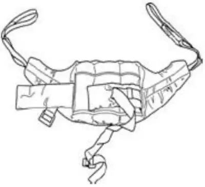 Joerns Healthcare - NA13499N Deluxe Stand Aid Sling Hoyer® Small 75 to 150 lbs. Weight Capacity