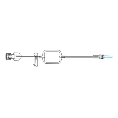 McKesson Brand - MS112 IV Extension Set McKesson Without Port Small Bore 8 Inch Tubing 0.2 Micron Filter Sterile