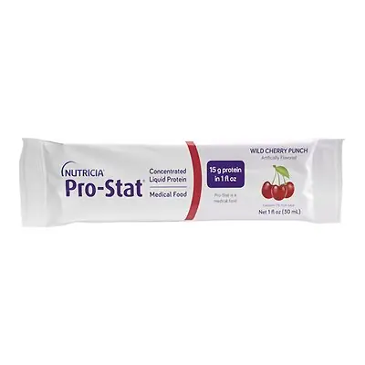 Nutricia North America - 78395 Pro-Stat® Wild Cherry Punch Concentrated Liquid Protein Medical Food
