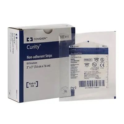 Cardinal - 6112 Curity™ Oil Emulsion Impregnated Dressing