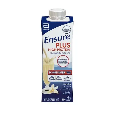 Abbott Nutrition - 68234 Ensure® Plus High Protein Therapeutic Nutrition Shake