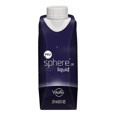 Vitaflo USA LLC - 812539025849 Oral Supplement PKU sphere® liquid Vanilla Flavor Liquid 8 oz. Carton