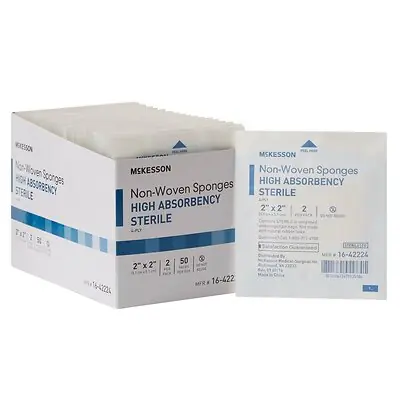 McKesson Brand - 16-42224 McKesson Sterile Nonwoven Sponge
