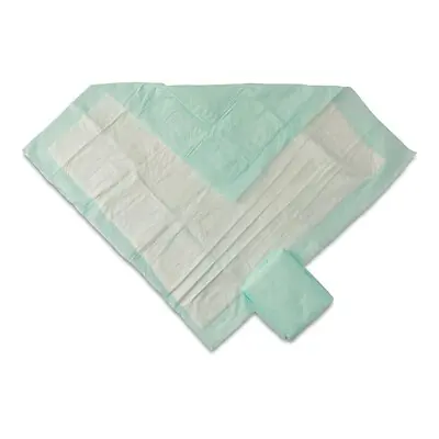 Medline - MUP0305P Disposable Underpad 30 X 30 Inch Fluff / Polymer Heavy Absorbency