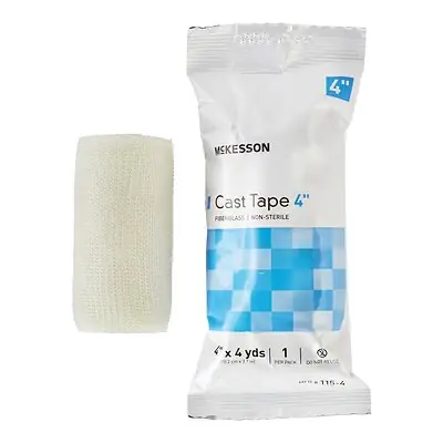 McKesson Brand - 115-4 McKesson White Cast Tape