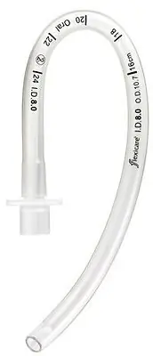 Flexicare - 038-964-060U Uncuffed Endotracheal Tube Flexicare® VentiSeal Curved 6.0 mm ID Adult Murphy Eye