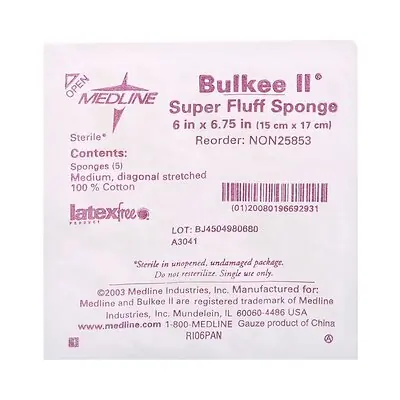 Medline - NON25853 Bulkee® Sterile Fluff Dressing