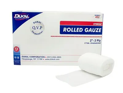 Dukal - 452 Dukal™ Sterile Fluff Bandage Roll