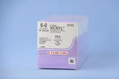 J & J Healthcare Systems - J510G Coated Vicryl™ Suture with Needle