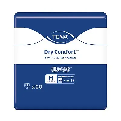 Essity HMS North America Inc - 67420 Tena® Dry Comfort™ Briefs with Curvdefence™