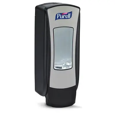 GOJO - 8828-06 Hand Hygiene Dispenser Purell® ADX-12™ Brushed Chrome / Black Plastic Manual Push 1200 mL Wall Mount