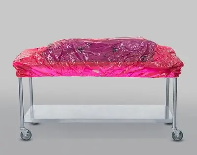 Tidi Products - 5540 Containment Table Cover Tidishield® Transport 67 X 52 Inch For Back Table