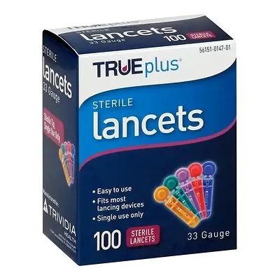 Trividia Health Inc - 743533 TRUEplus® Sterile Lancets